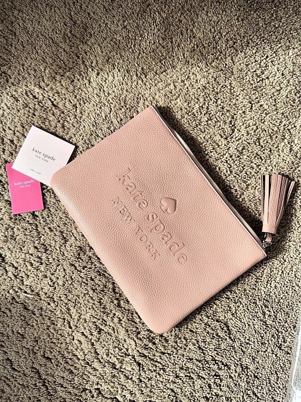Kate Spade Pink Zip Pouch